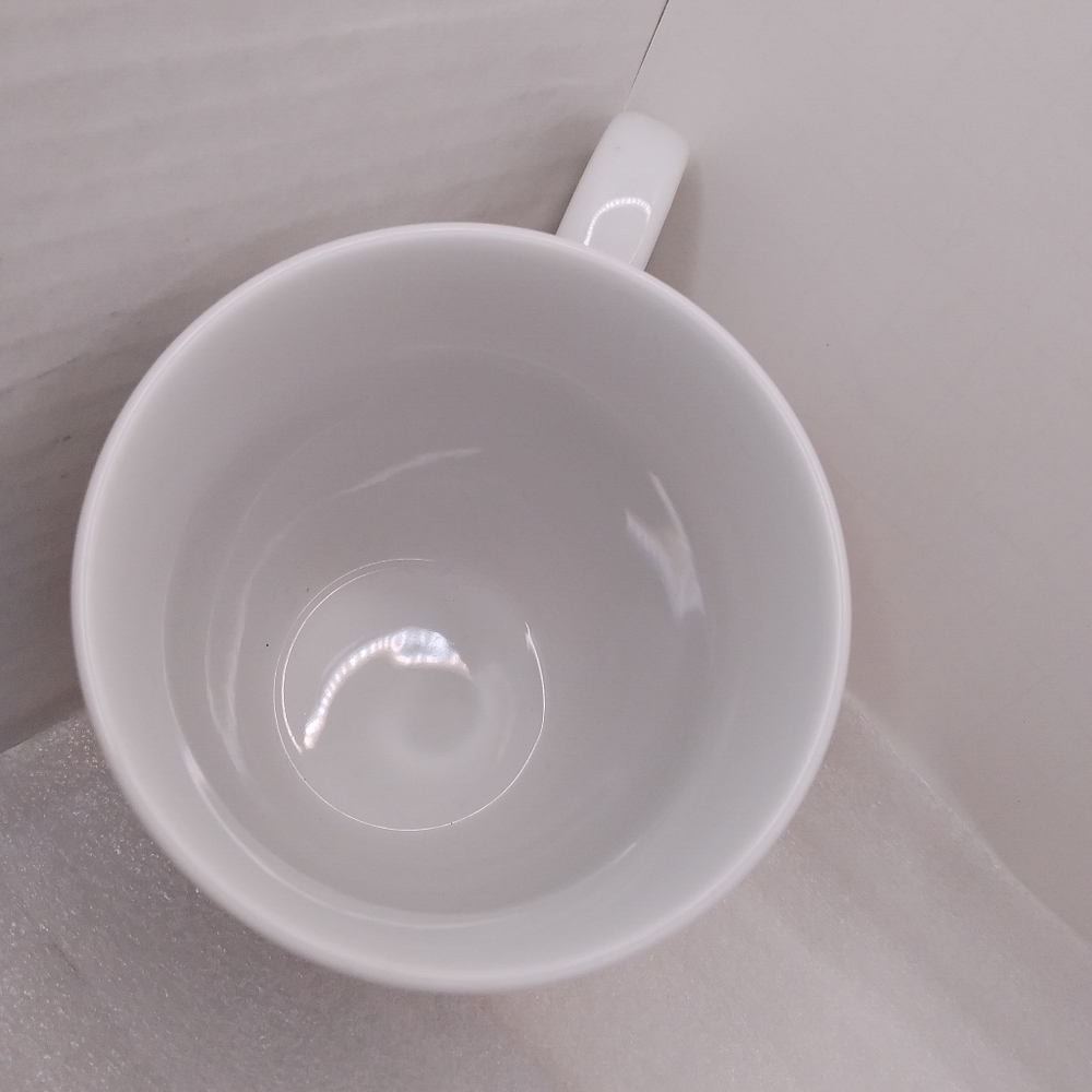 Fitz & Floyd Santa MUG Christmas 'Making Spirits Bright' 12 oz Cup Candy Cane - Picture 7 of 12